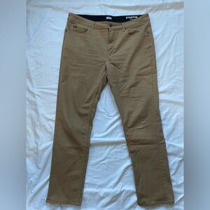 DKNY Stanton Slim Fit Tan Pants